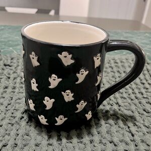 COBWEBS & CAULDRONS ghost mug